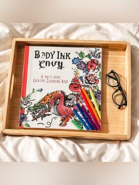 Body Ink Envy Colouring Book for Adults!